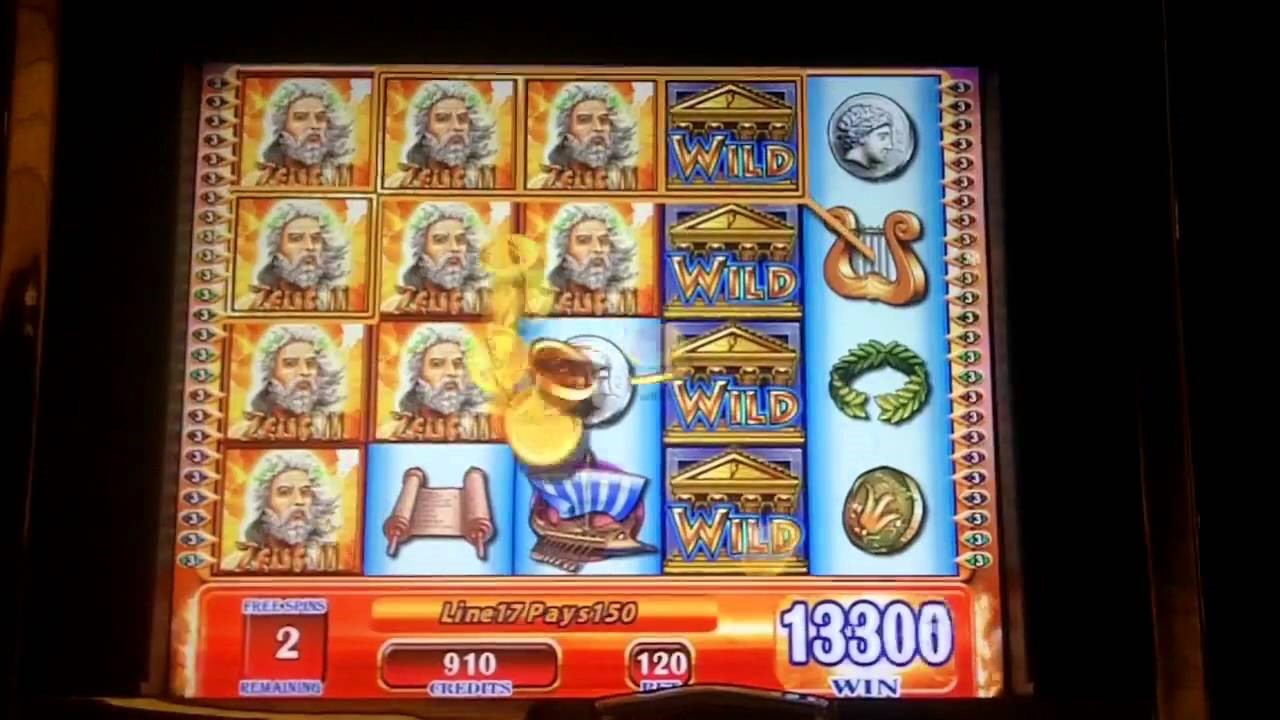 Zeus 2 Slot Machine by WMS